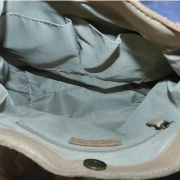 American Leather Genuine Leather Austin Shoulder Bag Cashew🆕⌚📦🏃💨🚚 - Picture 12 of 16